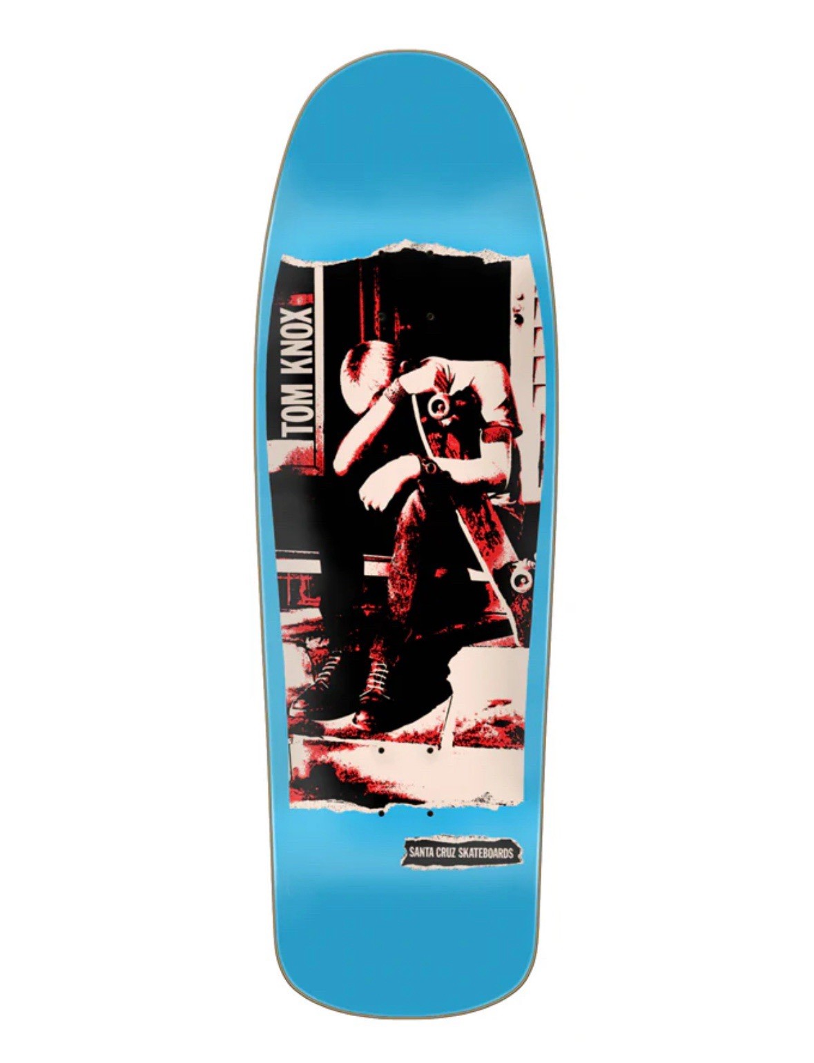 Tom Knox Punk Reissue Old School Skateboard Deck  - 9.89"