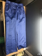Oscar De La Renta Dress Pants Mens 30x32 Dark Blue