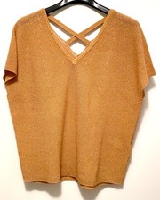 Rich & Royal Sommer Pulli, Gr 38 = M, gold - ...