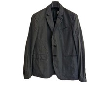 Valentino Men’s Dark Green Cotton Lightweight Buttoned Jacket. Italy 46/UK Small