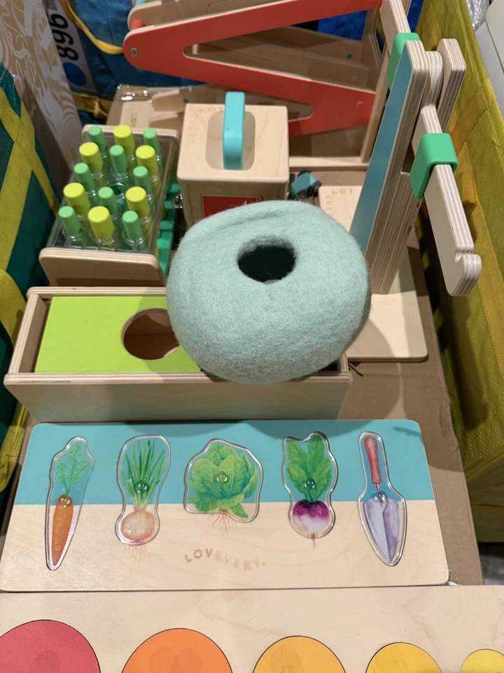 Lote LOVEVERY Montessori brinquedos de madeira desenvolvimento X 8 - Imagem 3 de 4