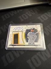 2022 SP#/25 ADAM FRAZIER AUTOGRAPH NATIONAL TREASURES BASEBALL CARD