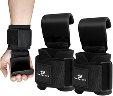 Lifting Hooks for Weight Lifting: Weightlifting Hooks Wrist Straps Hand Grip Sup