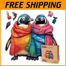 Arctic Penguin Wooden Puzzle XL 500 Pieces