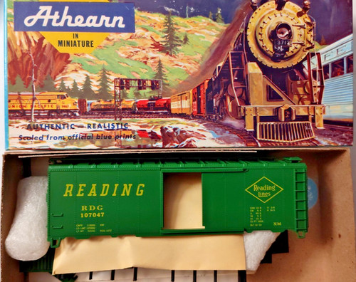 KIT vagón de carga Athearn Reading Railroad escala HO 40 ft RDC 107047 | Condition: New