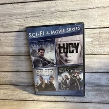 Oblivion / Lucy / R.I.P.D. / Seventh Son (DVD, 2017) NEW SEALED Sci-Fi 4 Movie