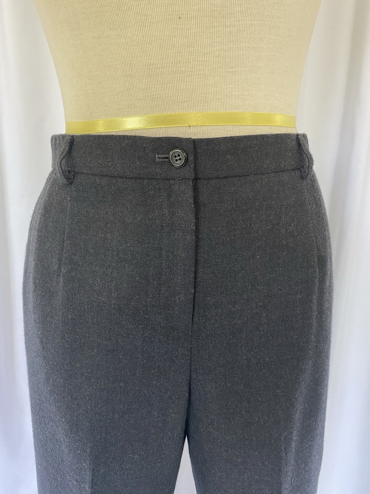 Pendleton Heather Gray Wool Straight Leg Dress Si… - image 4