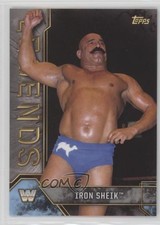 2017 Topps Legends of the WWE Silver 85/99 Iron Sheik #44 HOF 1u6