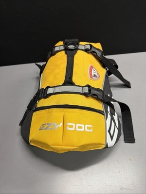 EzyDog Small  Dog Life Jacket Preserver Adjustable Floatation Premium Yellow EUC