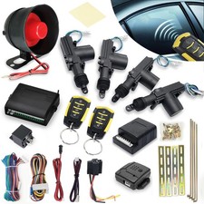 Universal Car Alarm System Remote Central Locking Kit with Keyless Entry Anti...