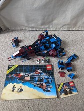 Lego 6986 Space Police Mission Commander Manual & Minifigures Incl. Please Read