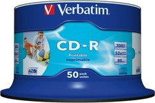 VERBATIM 43745 CD-R AZO 700MB 52X SP50