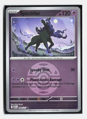 Spectrier (Dusk Ball) 098/217 Rare Ascended Heroes Reverse Holo Near Mint