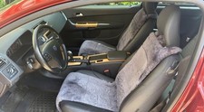 Genuine Sheepskin Inserts By Covercraft For Volvo C30 - Graysilver Sold As Pair