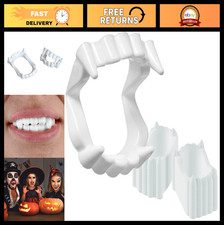 Halloween White Teeth Fangs - 100-Pack Costume Accessories for Dress-Up Preten