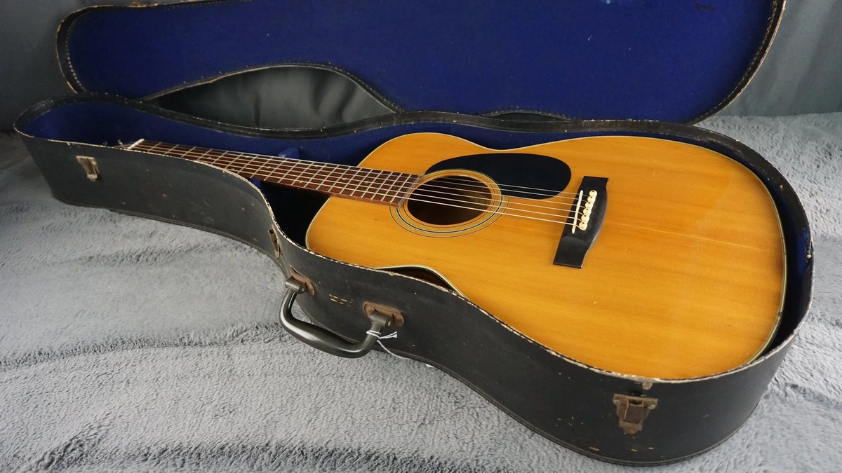 アコースティックギター　Morris F-12 11D製　1974年生産品 Morris F-12 OM Acoustic Guitar 1974 | eBay