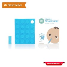 20 Pack NoseFrida Replacement Filters - BPA  Latex Free for Safe Baby Care