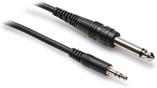 HOSA CMP-110 Mono Interconnect Audio Cable Adaptor 1/4" TS to 3.5 mm TRS - 10 ft