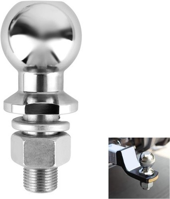 Anhängerkupplungskugel 50mm bis 3.5t für ATV Traktor Edelstahl Chromplattiert