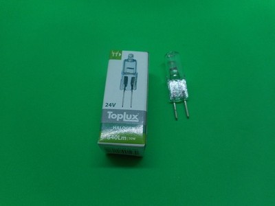 10 St. Toplux Stiftlampen JC  24V 50W GY6,35 81.63.44.959   Achtung 24 Volt