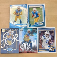 Tre Harris Rookie Card Lot (5) Rated Rookie By Storm RC Absolute Score Chargers