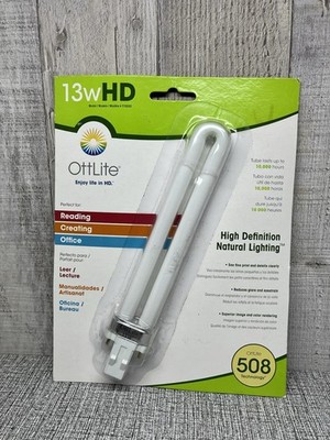 OttLite T13330 13w Replacement Light Bulb TYPE A PL13-A Brand New