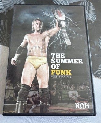 Roh Ring Of Honor Dvd The Summer Of Punk Rare Cm Punk Pal 2 Disc Set