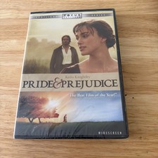 Pride  Prejudice DVD, 2005 NEW Authentic US Release