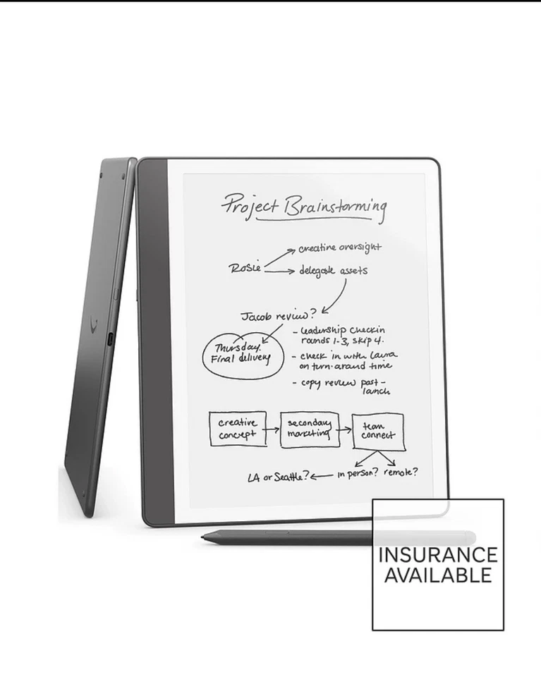 Amazon Kindle Scribe 2024 16GB Premium Pen Tungsten Grey with Case Bundle - Image 2 of 2