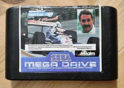 Newman Haas Indycar featuring Nigel Mansell - Sega Mega Drive  