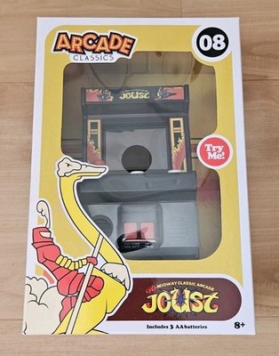 Joust - Basic Fun Arcade Classics - Retro Mini Arcade Game - Midway