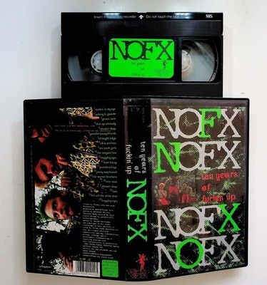 NOFX: Ten Years Of Fuckin' Up (1993) - VHS