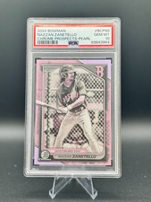2024 Bowman Chrome 1st Nazzan Zanetello Pearl Refractor #BCP-88 PSA 10 Red Sox