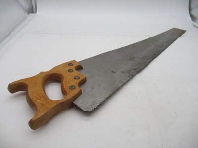 Vintage E.T. Roberts & Lee 26'' Trennsäge 6 TPI rostfrei gerade Klinge London UK