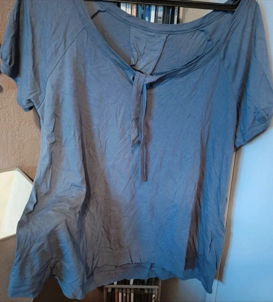 Lot : Joli Pantacourt Et T-shirt Manches Courtes Taille 40 - Photo 4/4