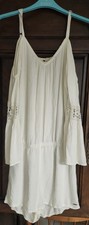 Roxy Women's Romper White SZ SMALL