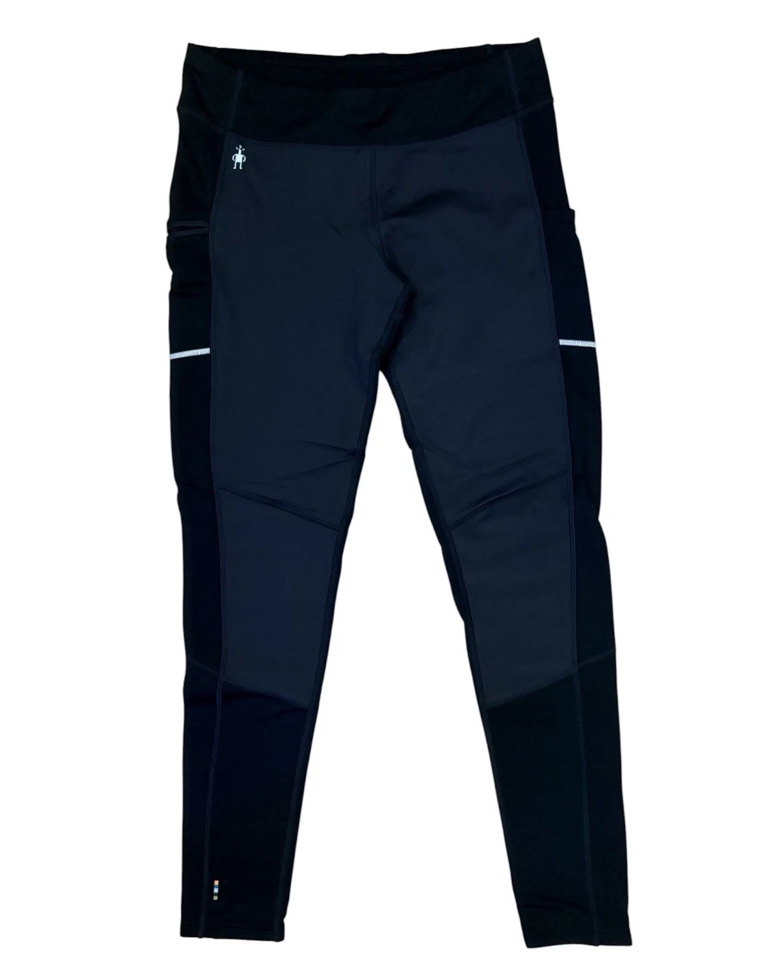 Smartwool 100% Merino Wool Base Layer Pant Black Leggings WOMENS Size MEDIUM