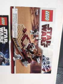 Lot Of 2 LEGO&reg; Star Wars #7914 Mandalorian Battle Pack Instruction Manual  #8092