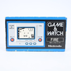 Nintendo Game & Watch FIRE RC-04 Handheld Console Boxed Complete Tested