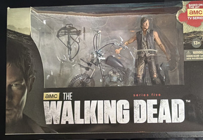 McFarlane Toys The Walking Dead Series Five Daryl Dixon Figure Chopper Motorcyc 