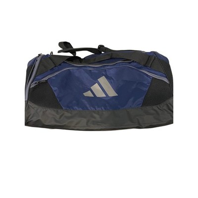 Adidas Defender Medium 22''x12''x10'' Blue Gray Black Gym Bag
