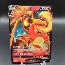 Charizard V 017/172 Pokemon Card - Brilliant Star (SWSH09) Ultra Rare - NM
