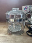 Vtg Pyrex Flameware Glass Coffee Pot Stovetop Percolator 7756-B 6 Cup Complete
