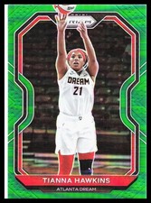 2021 Panini Prizm WNBA #62 Tianna Hawkins Prizms Green