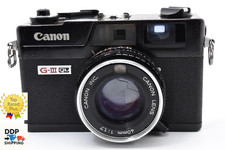 All Works N MINT Canon Canonet QL17 GIII Black Rangefinder Film Camera JAPAN