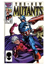 New Mutants #40 VF+ 8.5 1986 Barry Windsor-Smith Cover