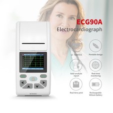 Handheld Electrocardiografo 1 canali ECG90A MACCHINA ECG+SOFTWARE+Interpretation