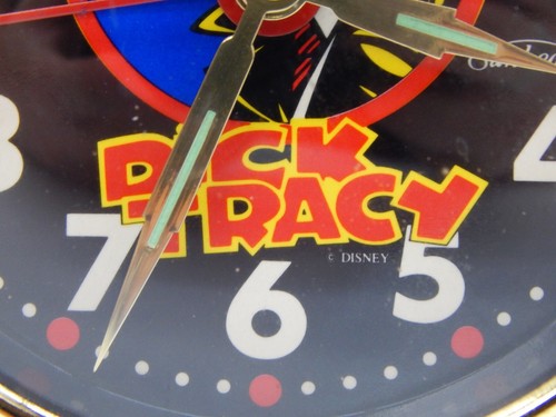 Dick Tracy Wecker Sunbeam 883-142 Vintage mechanisch zum Aufziehen EF683 - Bild 3 von 11
