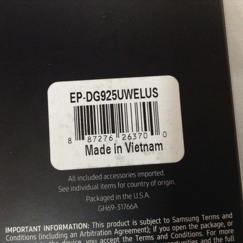 Samsung USB Cable Adapter 6.12X3.12X1 White in color - Picture 3 of 4