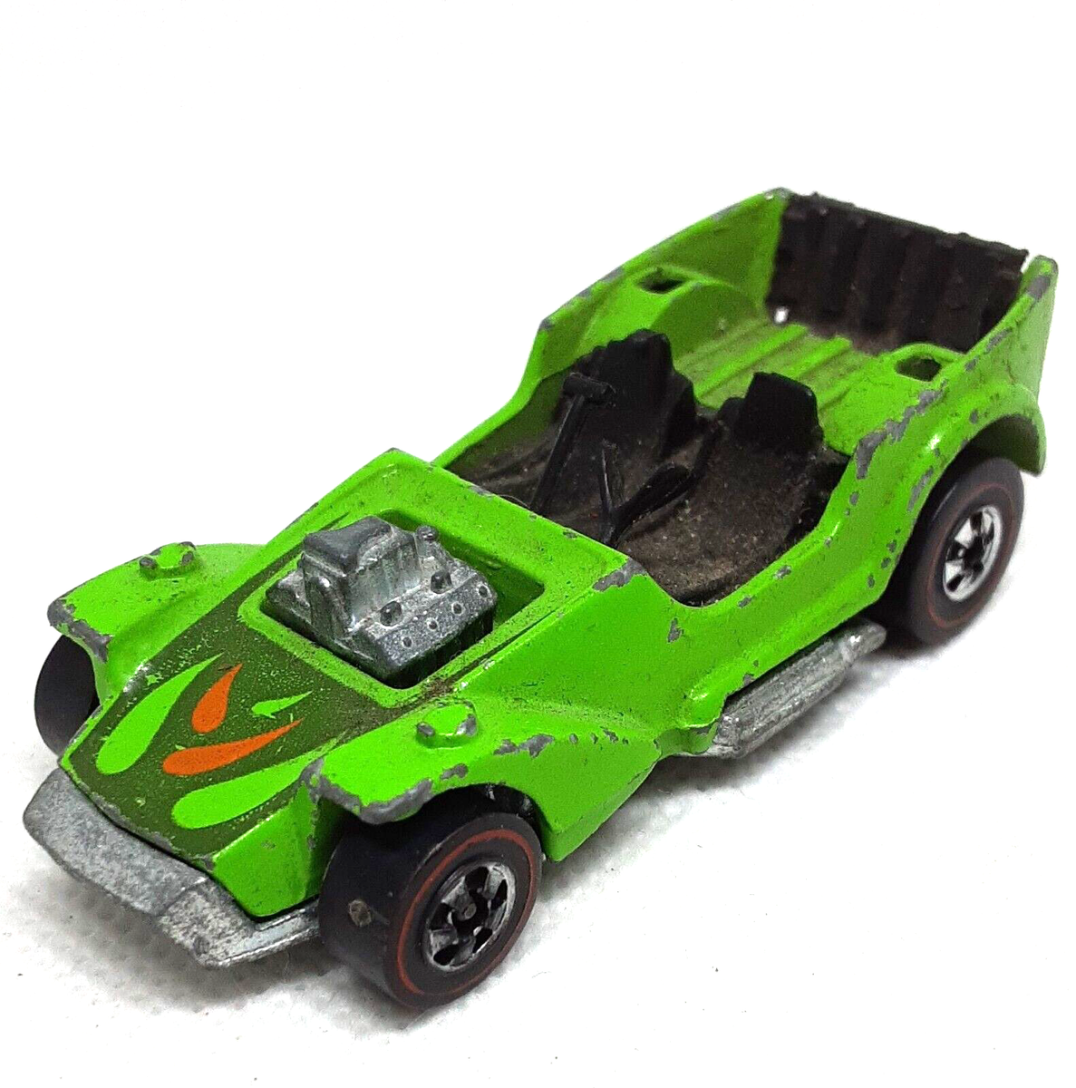 ミニカー Hot Wheels Ice T 6980 Flying Colors Hot Wheels Redline Ice 'T' Flying Colors Car 1969 Green Made In